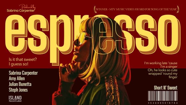 Espresso magazine cover design