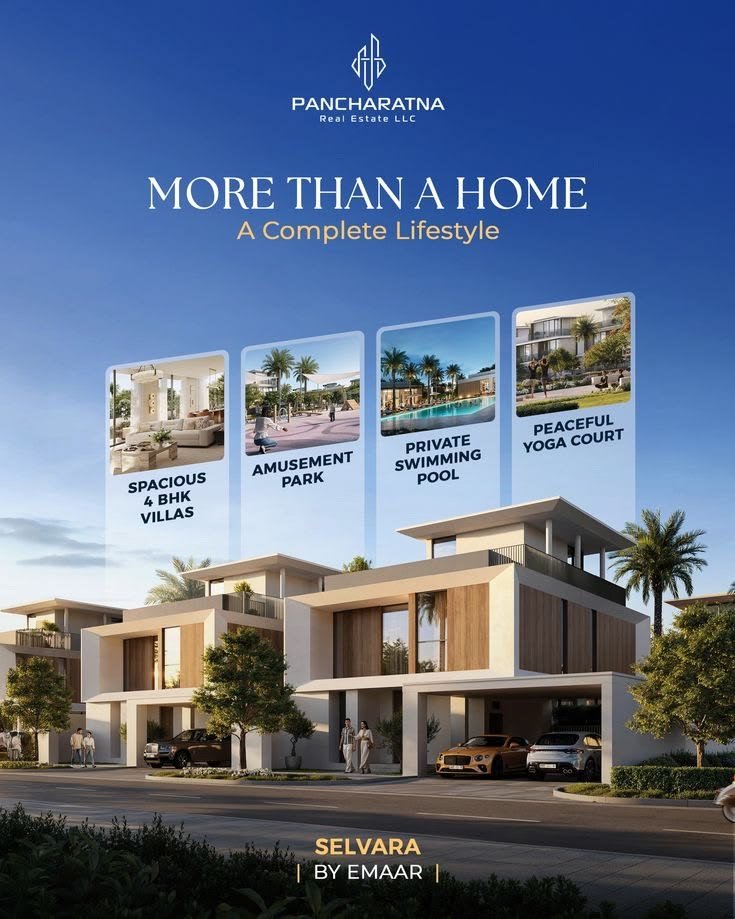 Real estate development launch poster