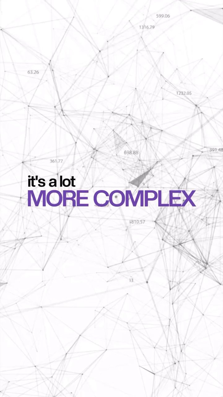 Kinetic title card for an explainer reel